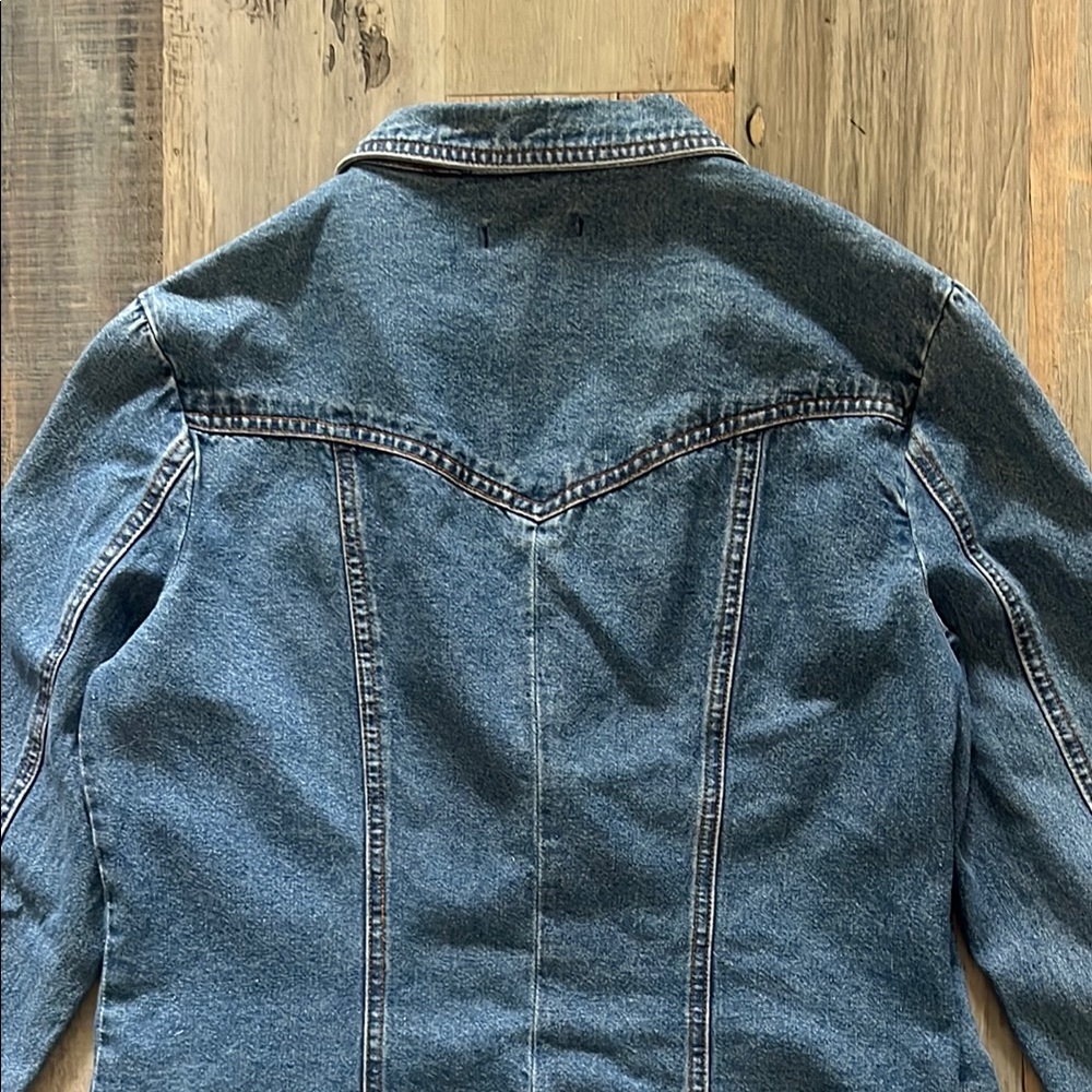 FOR JOSEPH Denim Blazer Jacket Size: Large (L) - Picture 13 of 16
